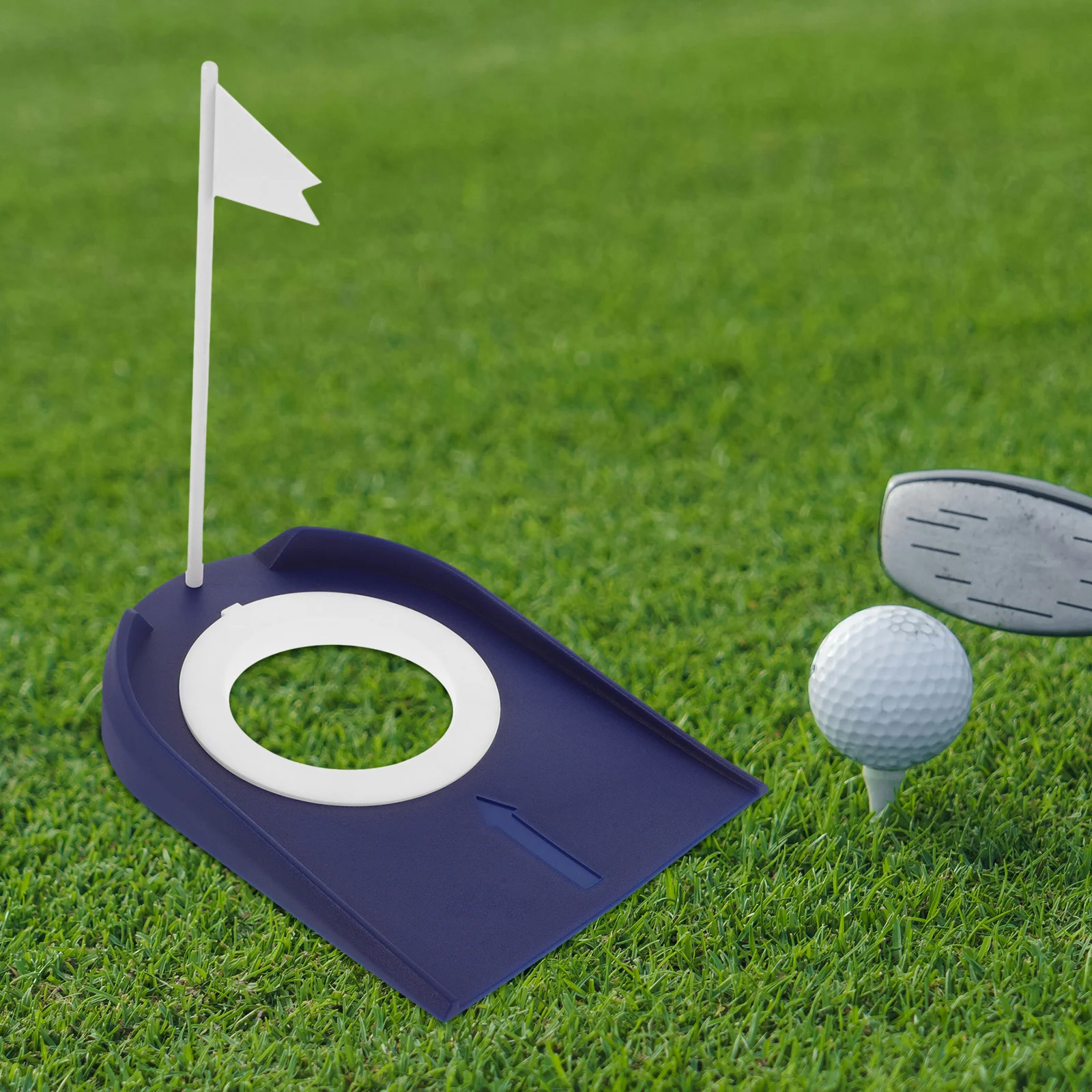 

Golf Putting Disc Tool Putter Practice Hole Golfs Cup Exercise Device Plastic Training Putters