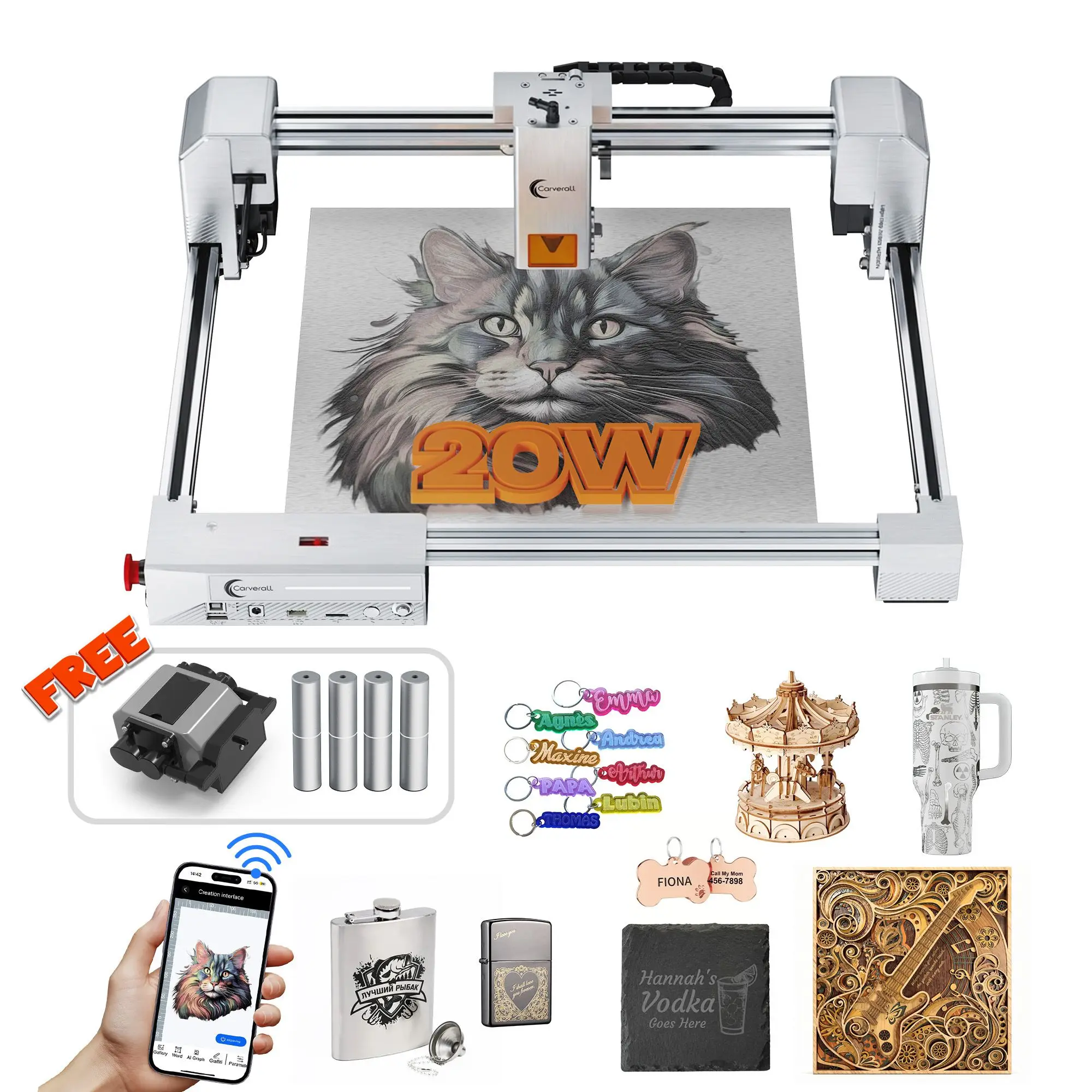 20W Laser Engraver …
