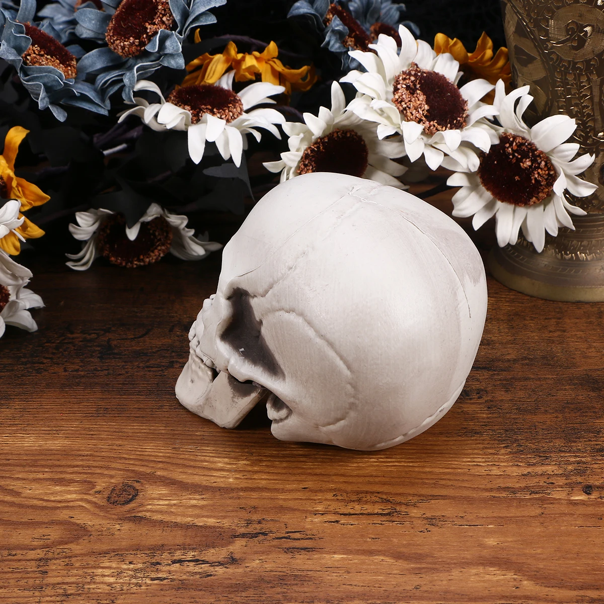 

Halloween Horror Skull Decor for Ktv Bar Haunted Party Spooky Props Realistic Simulation Skull Decoration