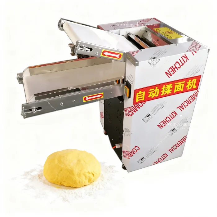 Taglierina per fogli di pasta ortodilla 	 Impastatrice per impasto per ristorante altamente efficiente 	 Pressa per impasto 	 T T T