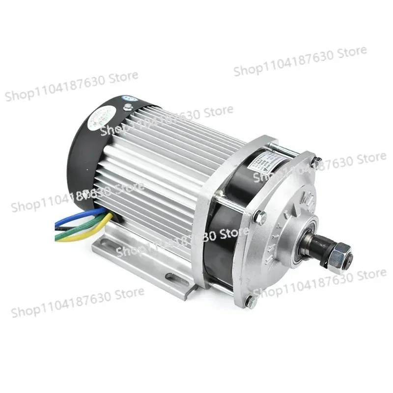 48V60V72V 1200W/1500W/1800W/2200W 450rpm BM1418ZXF Permanent Magnet DC Brushless Geared Motor Electric Tricycle/DIY Accessories