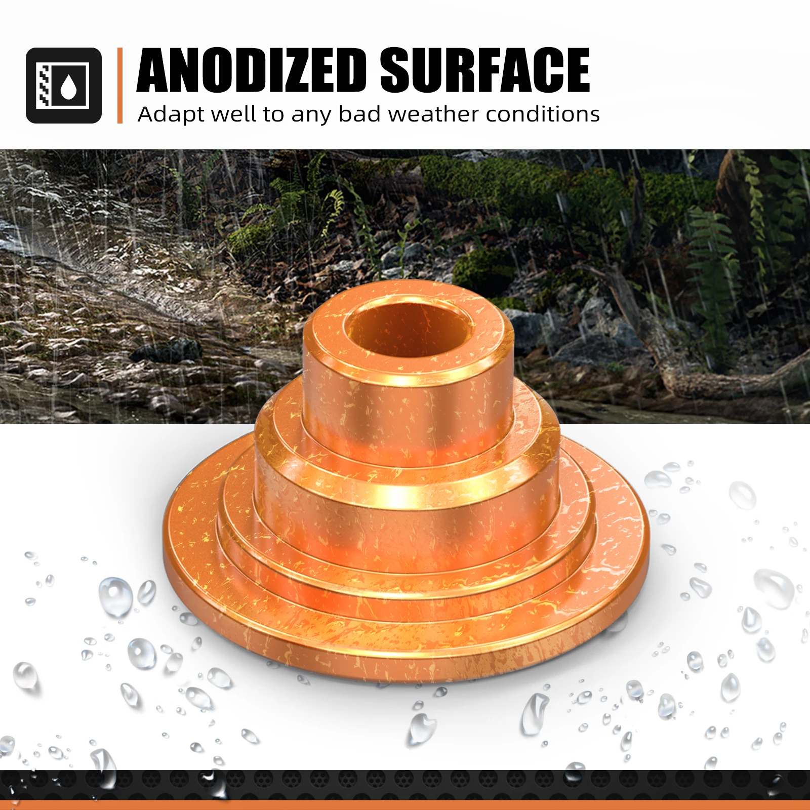 NICECNC For KTM EXC 300 2024-2025 EXCF 350 SX 125 SXF 450 XC XCF XCW XCFW Skid Plate Bushings Spacers SX SX-F XC XC-F 2023