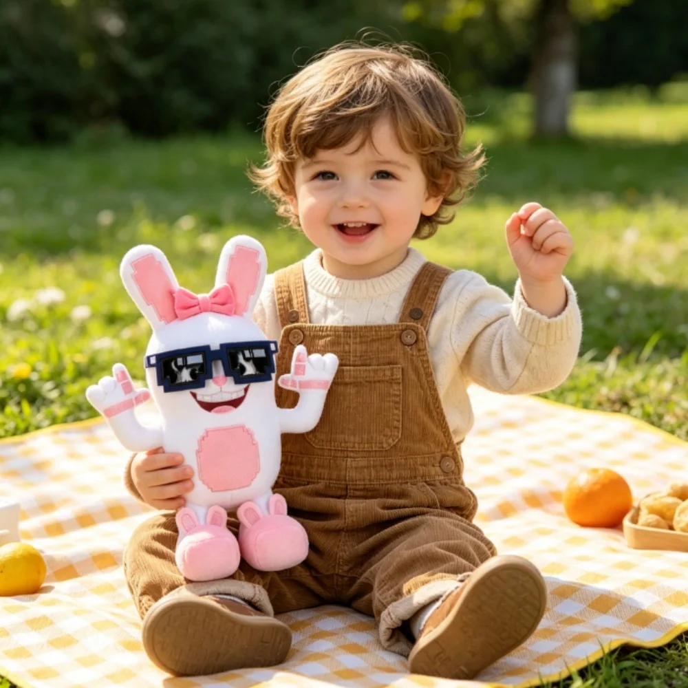 

30 см В наличии: Плюшевая кукла Boppin Bunny Sahur Steal A Brainrot, милая аниме-игрушка, подарок на день рождения и Рождество