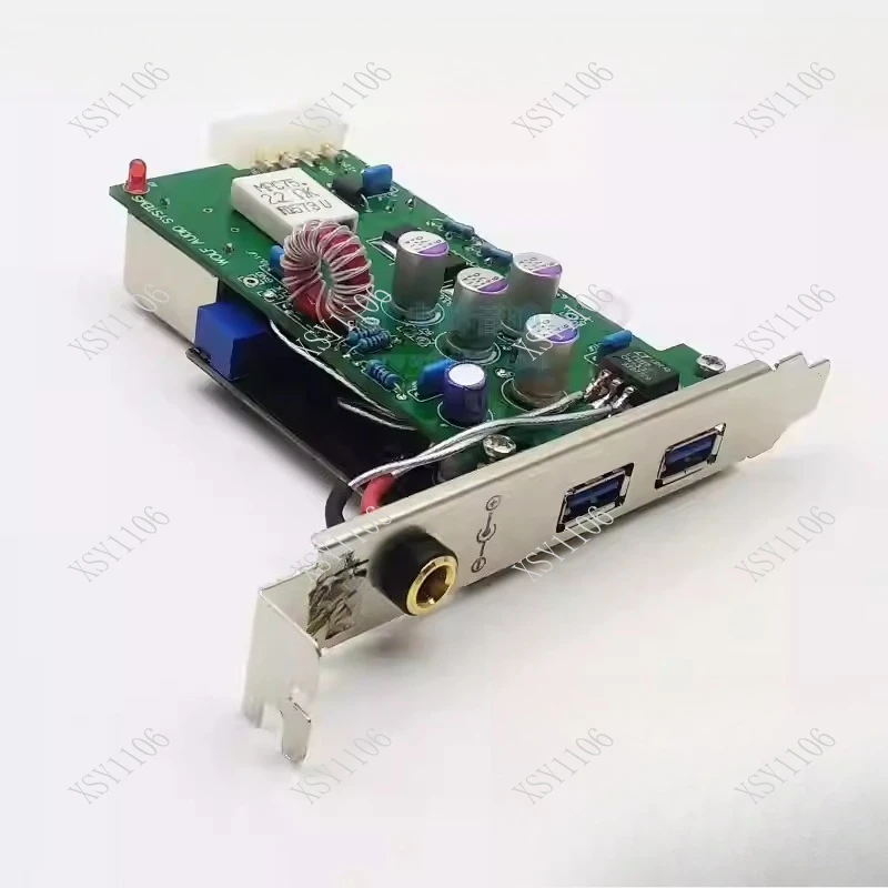 

PCI-E to USB3.0 Audio Card OCXO High Precision Clock for PC HIFI