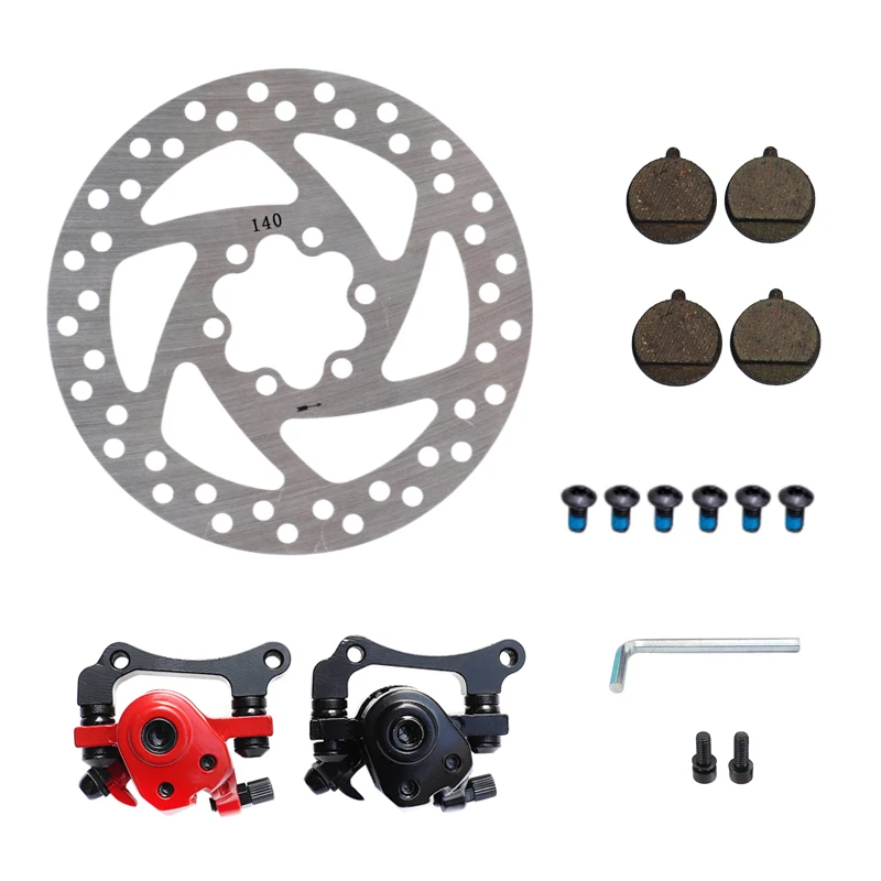 

Electric Scooters Disc Brake Spare Parts Brake Right Brake 140MM Brake Base for KUGOO M4 and M4 PRO Electric Skateboard