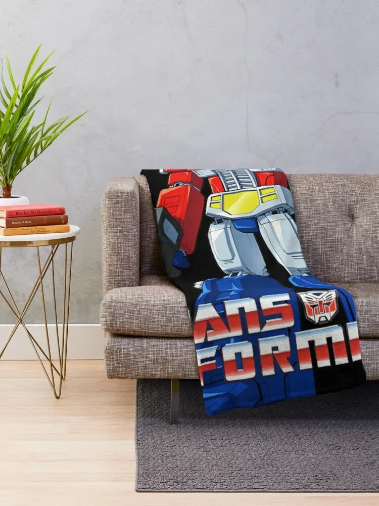 Optimus prime GEN ONE Throw Blanket Plaid Luxury Blankets