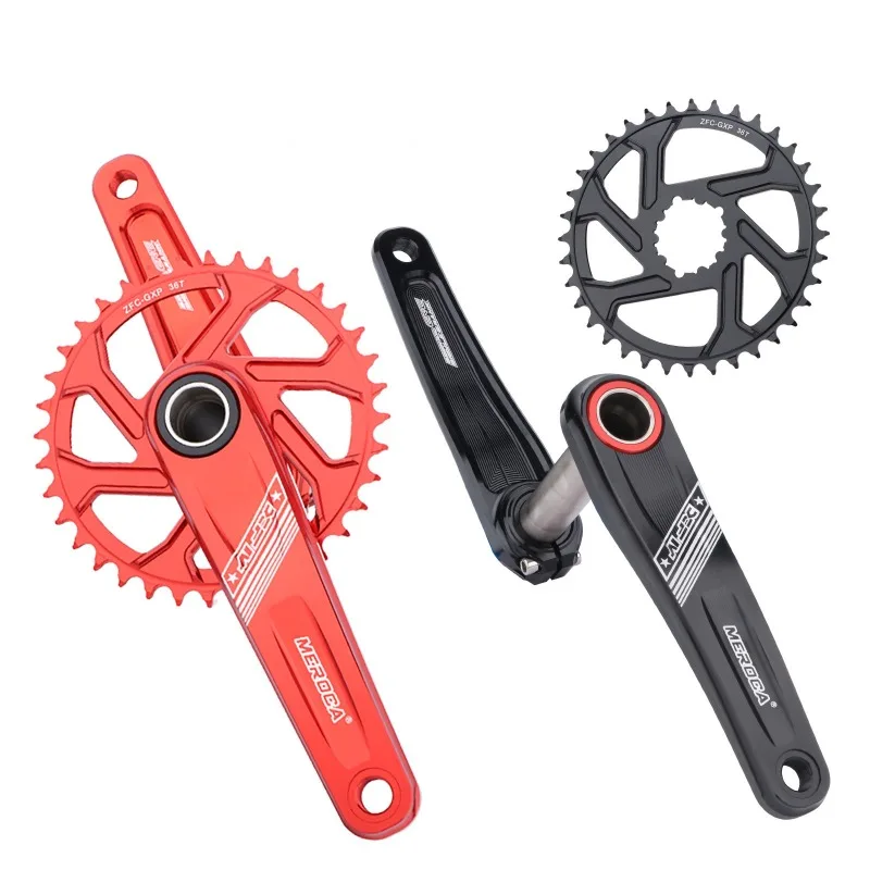 

32T/34T/36T/38T Direct Mount Mountain Bike Crank, 170mm 9-12 Speed 24mm shaft outer diameter for MTB/Trail/Bike Crankset