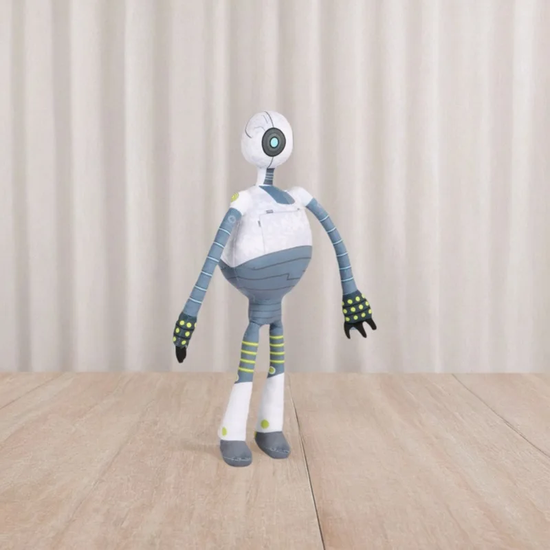 

Робот-мама, плюшевая игрушка, остров, приключенческая мягкая кукла, вдохновленная анимированным фильмом, милая машина, коллекционный подарок