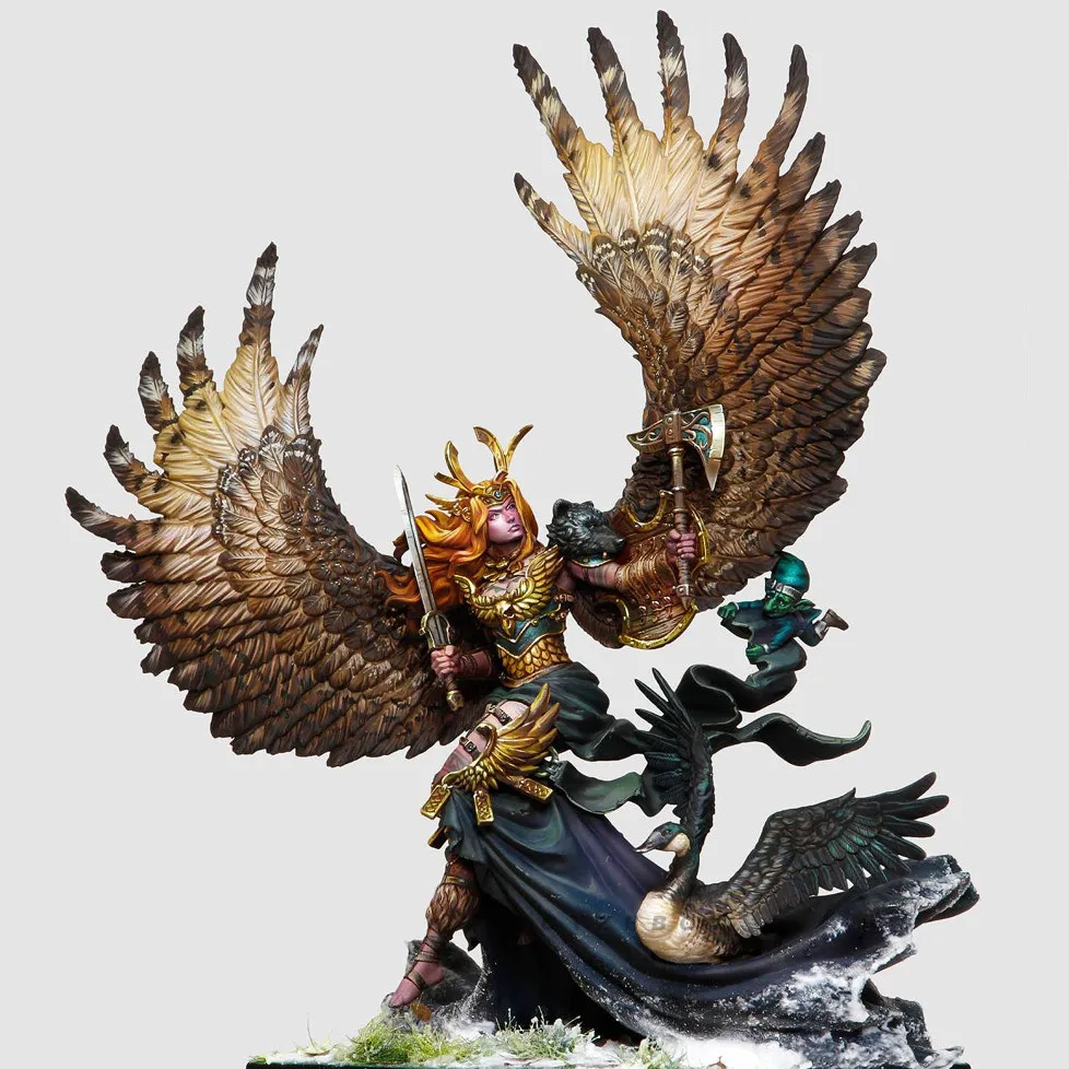 

Overall heights 38mm 50mm 75mm 95mm Resin model kits figure beauty colorless and self-assembled (3D Printing )TD-7733/3D