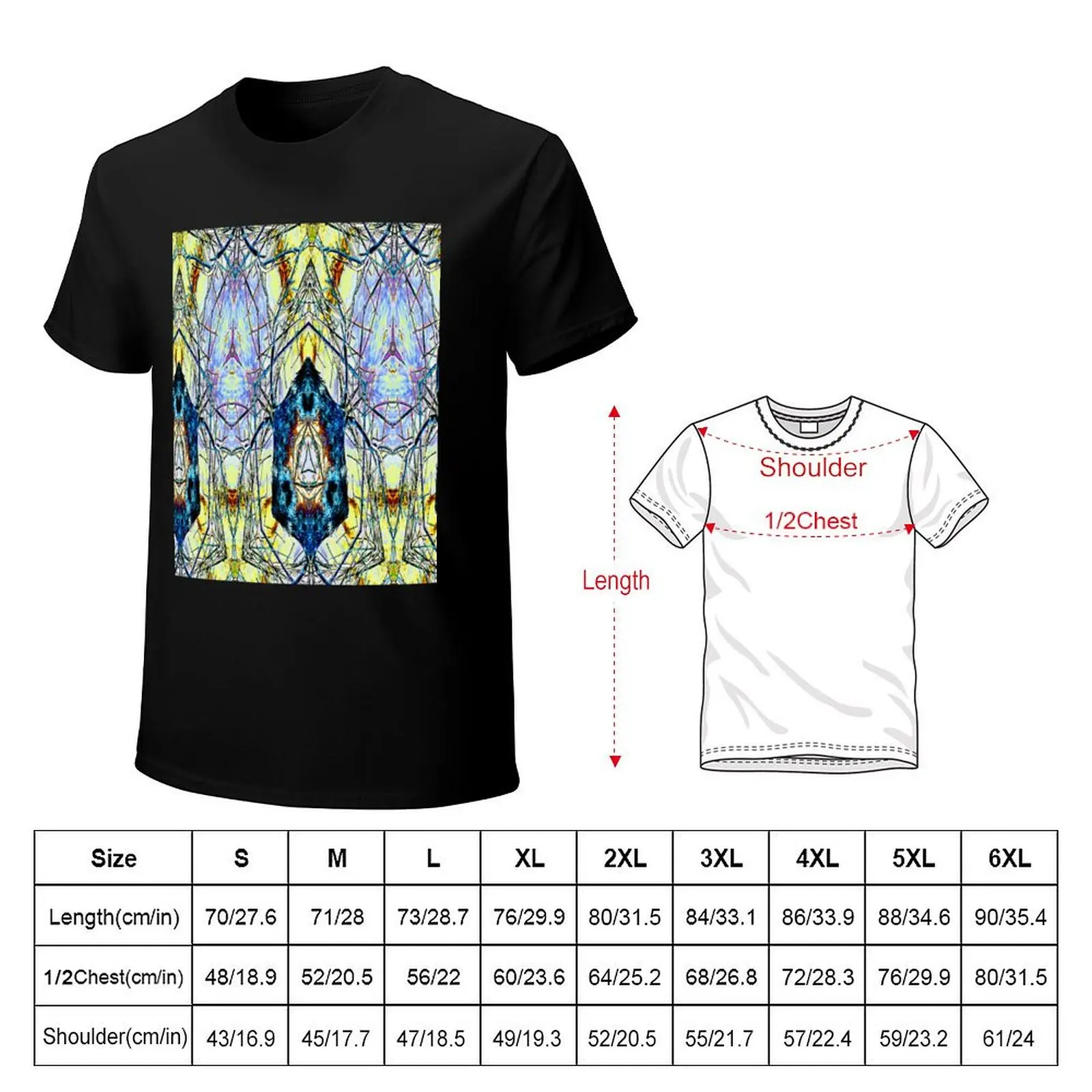 heaven of trees T-Shirt hippie clothes customs korean fashion t shirts for men graphic