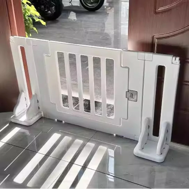 

Folding Safety Door Dog Fence Equipment Extendable Dog Fence Accessories Kennel Supplies Stuff Rejas Para Mascotas Dog Supplies