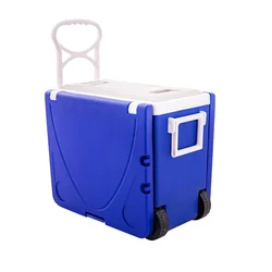 SXMA JL1265 28L Plastic Cooler Box Portale Picnic Table And Chair Car Cold Icebox Beer Juice Drink Cooling Bucket Fridge Box