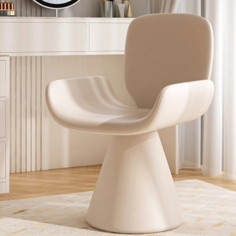 Minimalist dressing table Italian makeup stool bedroom furniture pedals  comfortable and breathable vanity chair home furniture