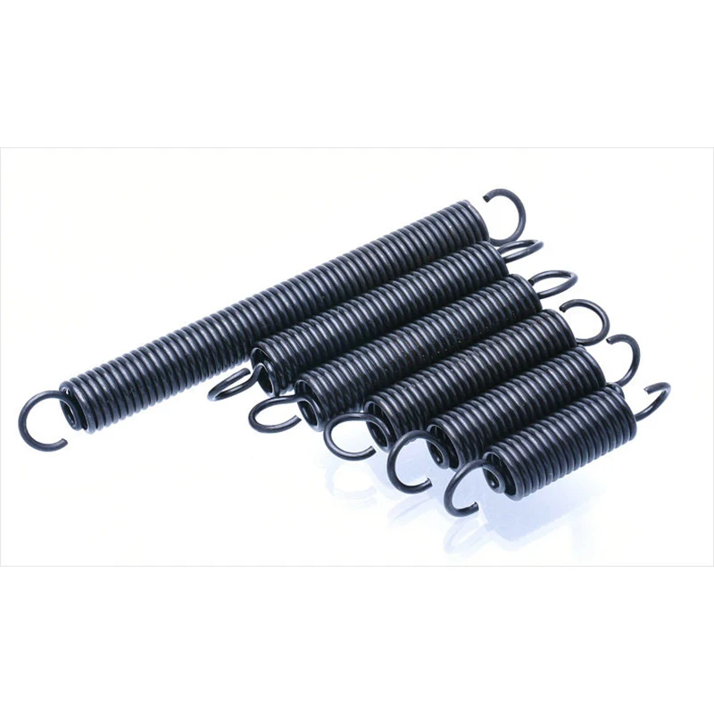 Open Hook Pullback Spring Tension Spring Coil Extension Spring Draught Spring Wire Diameter0.5mm  0.8mm Outer Diameter 3-10mm