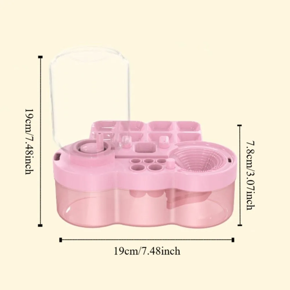 Drain Button Paint Brush Cleaner Acrylic Paint Automatic Cleaning Paint Brush Cleaning Machine Brush Clean Device