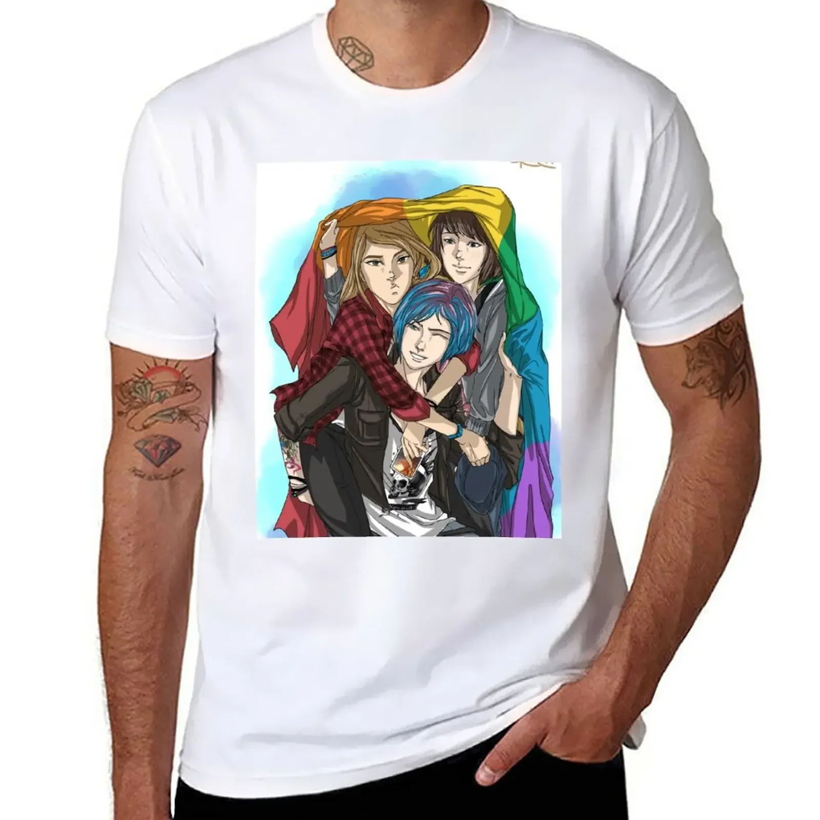 

New PRIDE - Life is Strange 1/Before the Storm: Amberpricefield T-Shirt quick drying t-shirt Short sleeve tee mens t shirt