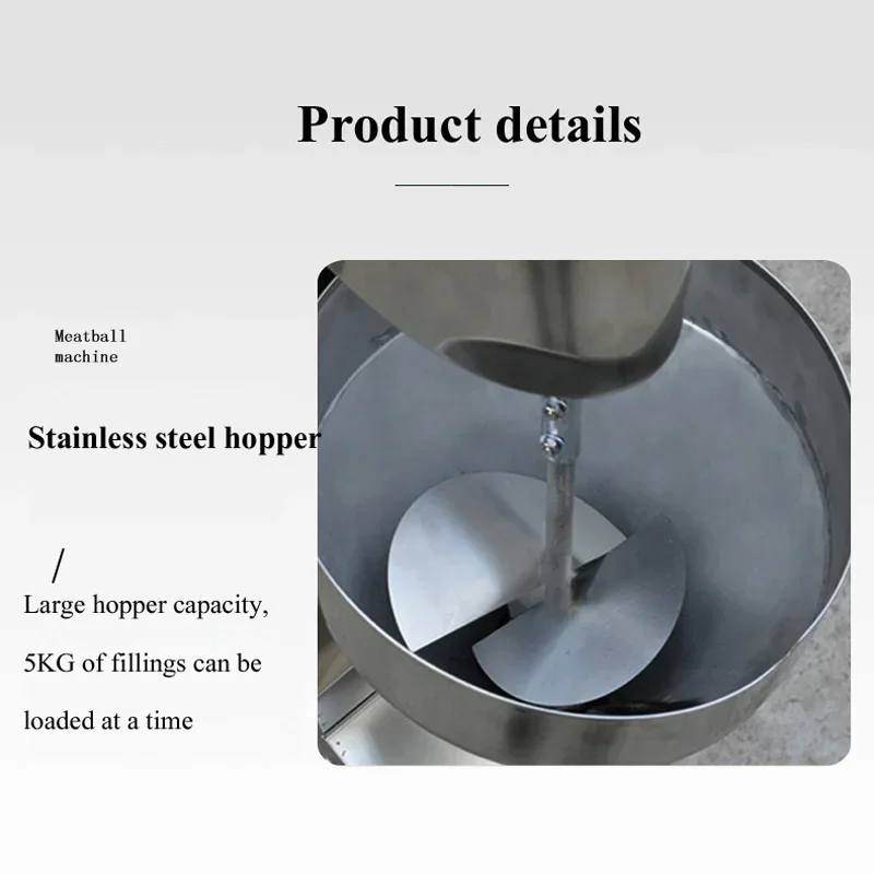 Small Vertical High Quality Meatball Chicken Fish Ball Forming Machine Meatball Making Machine