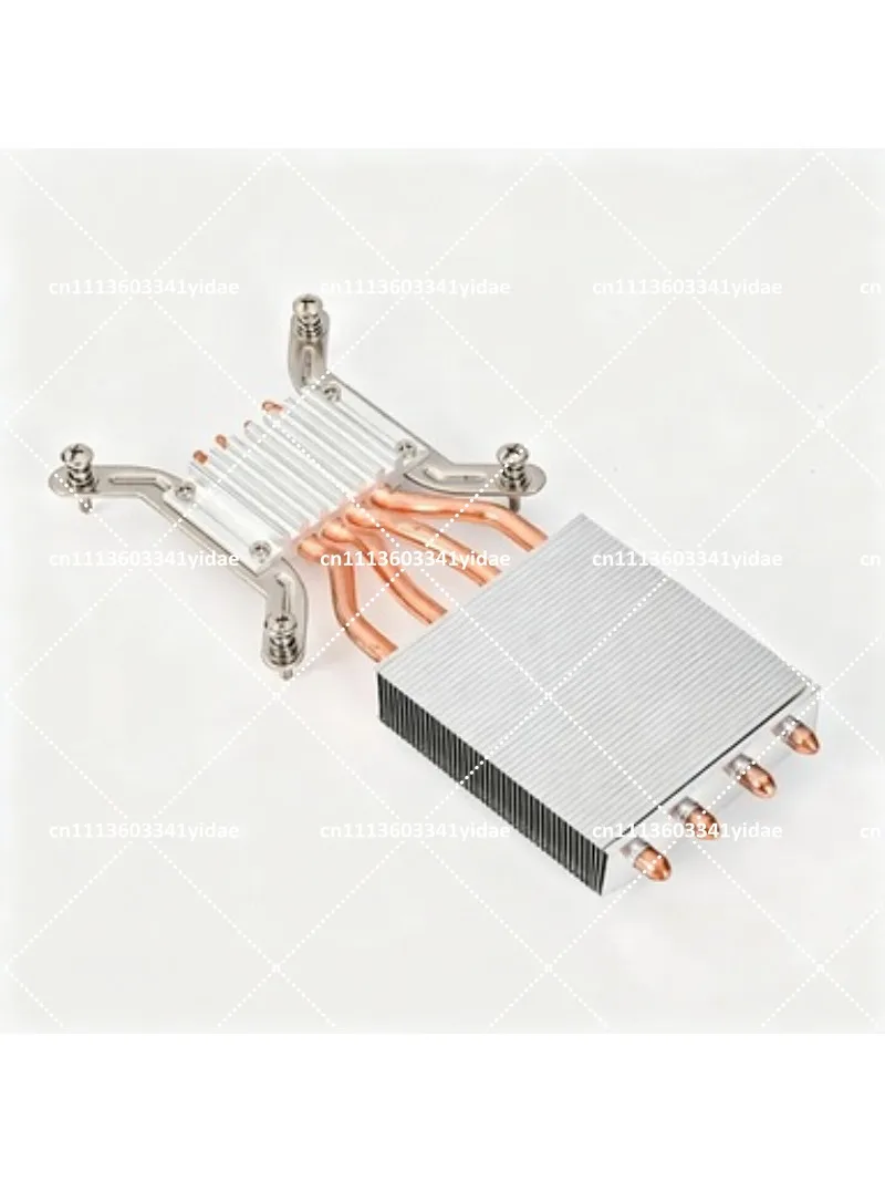 CPU Radiator Fan Heat Conducting Tube Ultra-Thin Cooling Fan for PC Host Equipment
