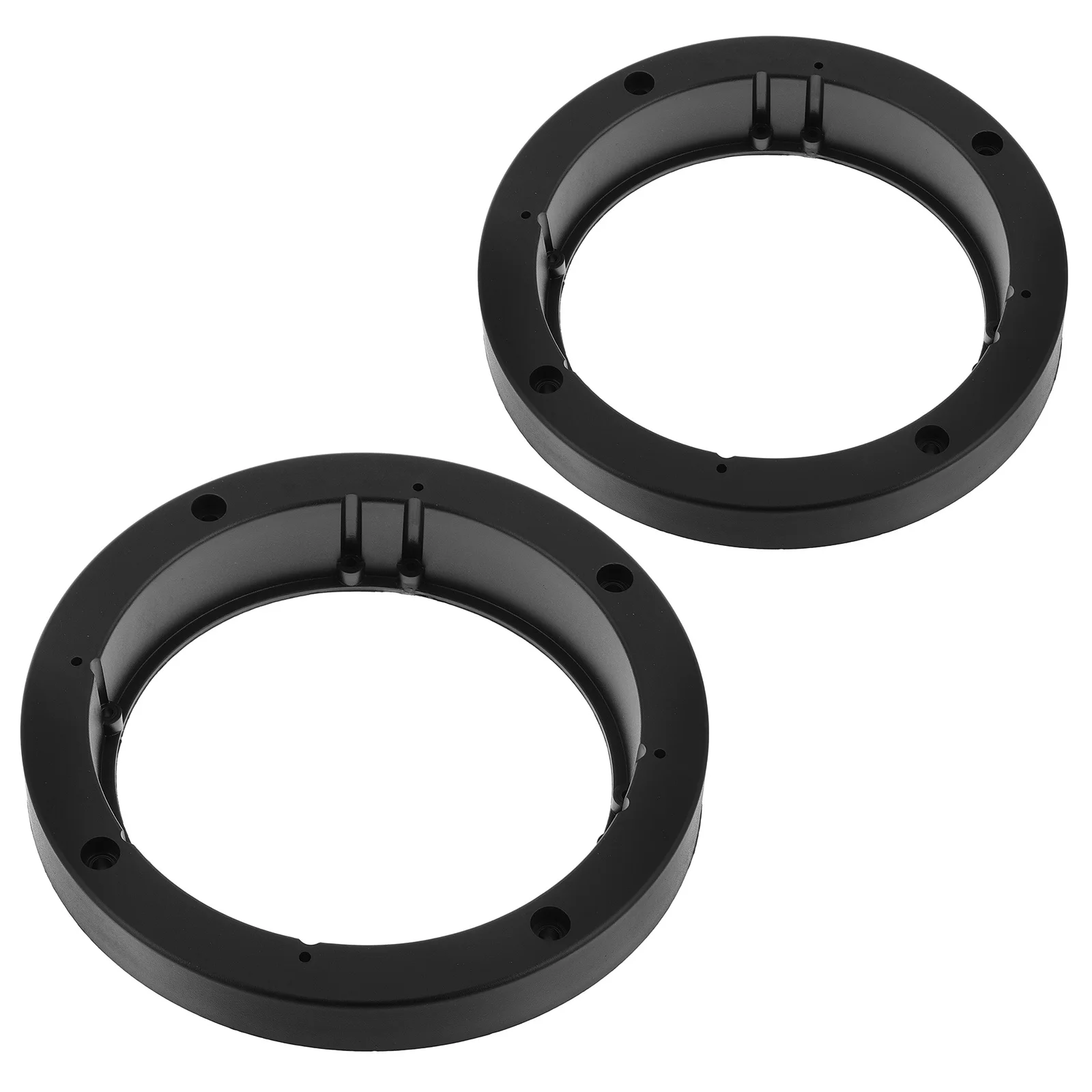 

2Pcs 65 Inch Car Door Speaker Spacers Plastic Mounting Rings Adapter Pads for Audio System Sound Isolation Door Speaker Adapter