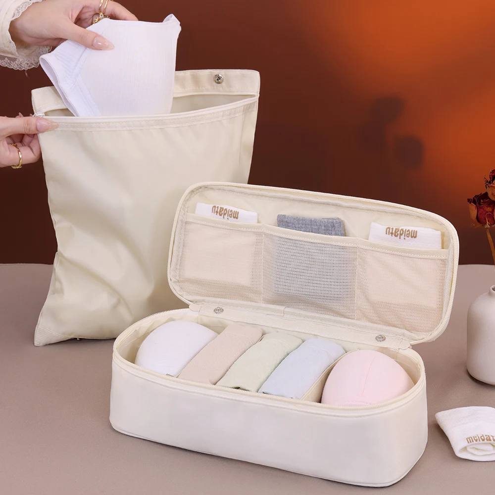 

2 в 1, разделительная сумка для хранения дорожного нижнего белья, подходит для деловой поездки, органайзер для багажа, портативное нижнее белье, трусики, носки