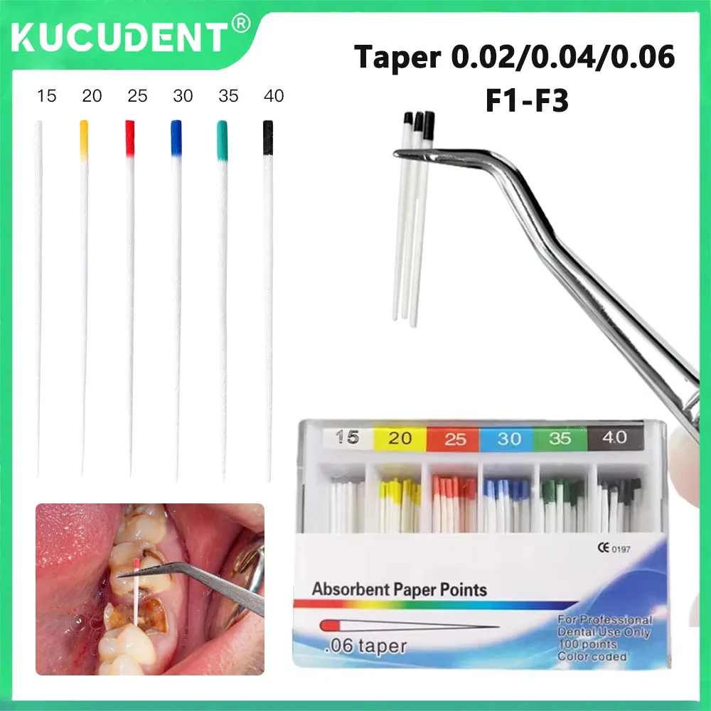 

Стоматологическая впитывающая бумага, конус 02 04 06 15-40 # F1 F2 F3 Стерильная эндодонтия Корневые каналы Чистые советы Одноразовые стоматологические материалы
