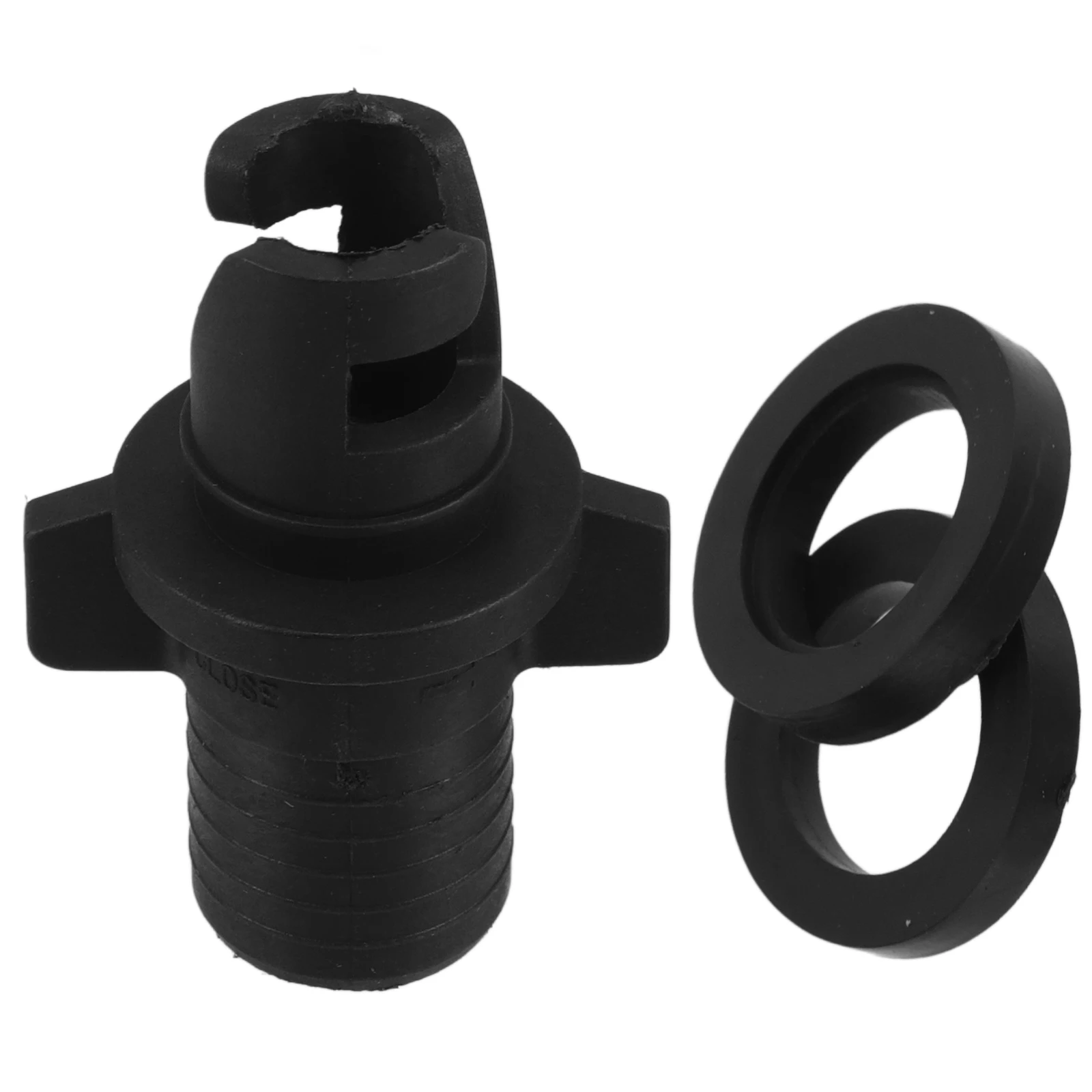 

Valve Adapter For Inflatables Universal Pump Adaptor Leakproof Durable Plastic Compatible With Kayak Sup Paddle Board Dinghy