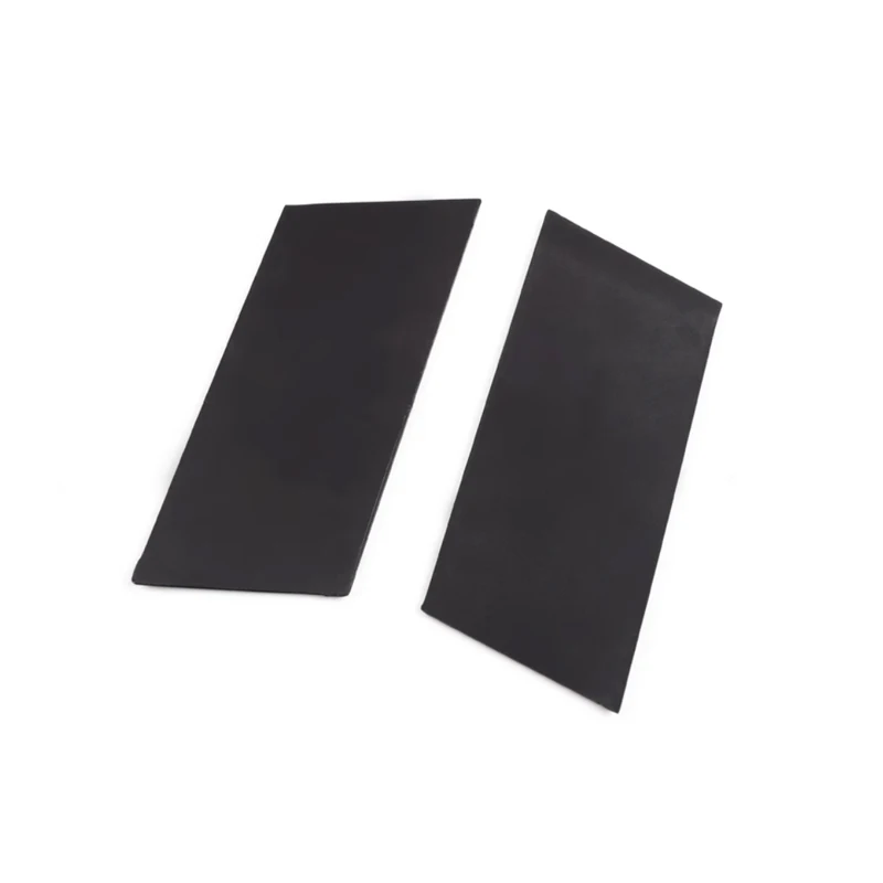 1 Pair ABS Car Exterior Front Middle Grille Blocking Cover Sticker Plate Dust-proof Central Grid Block Baffle for Touareg 19-24