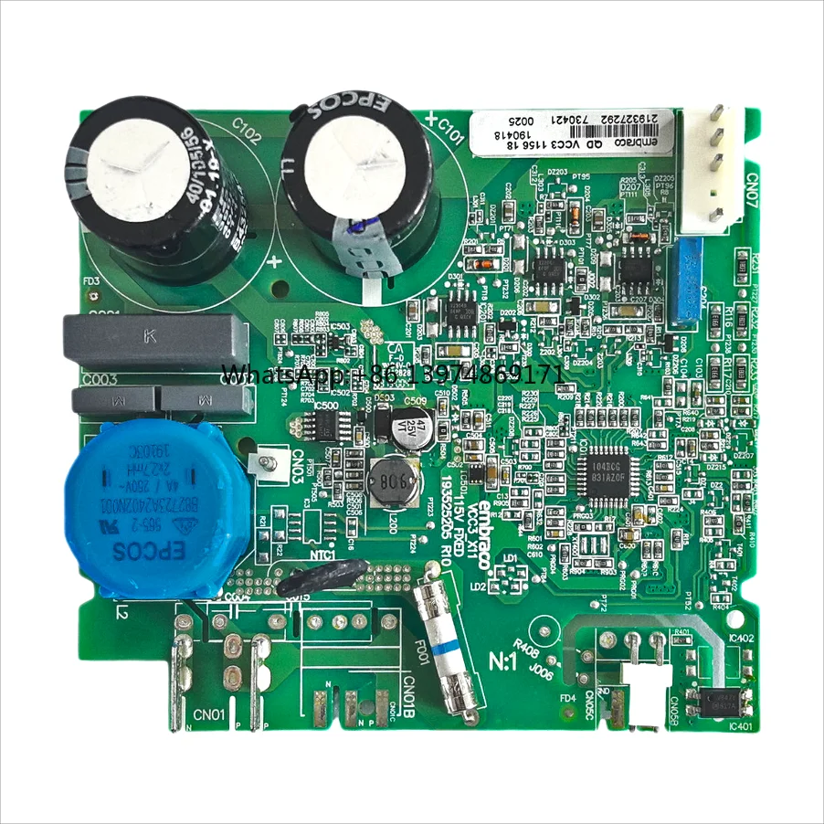 Placa de Control Inverter para Refrigerador, Compatible con Compresor VCC3 1156 18, 115V 127V