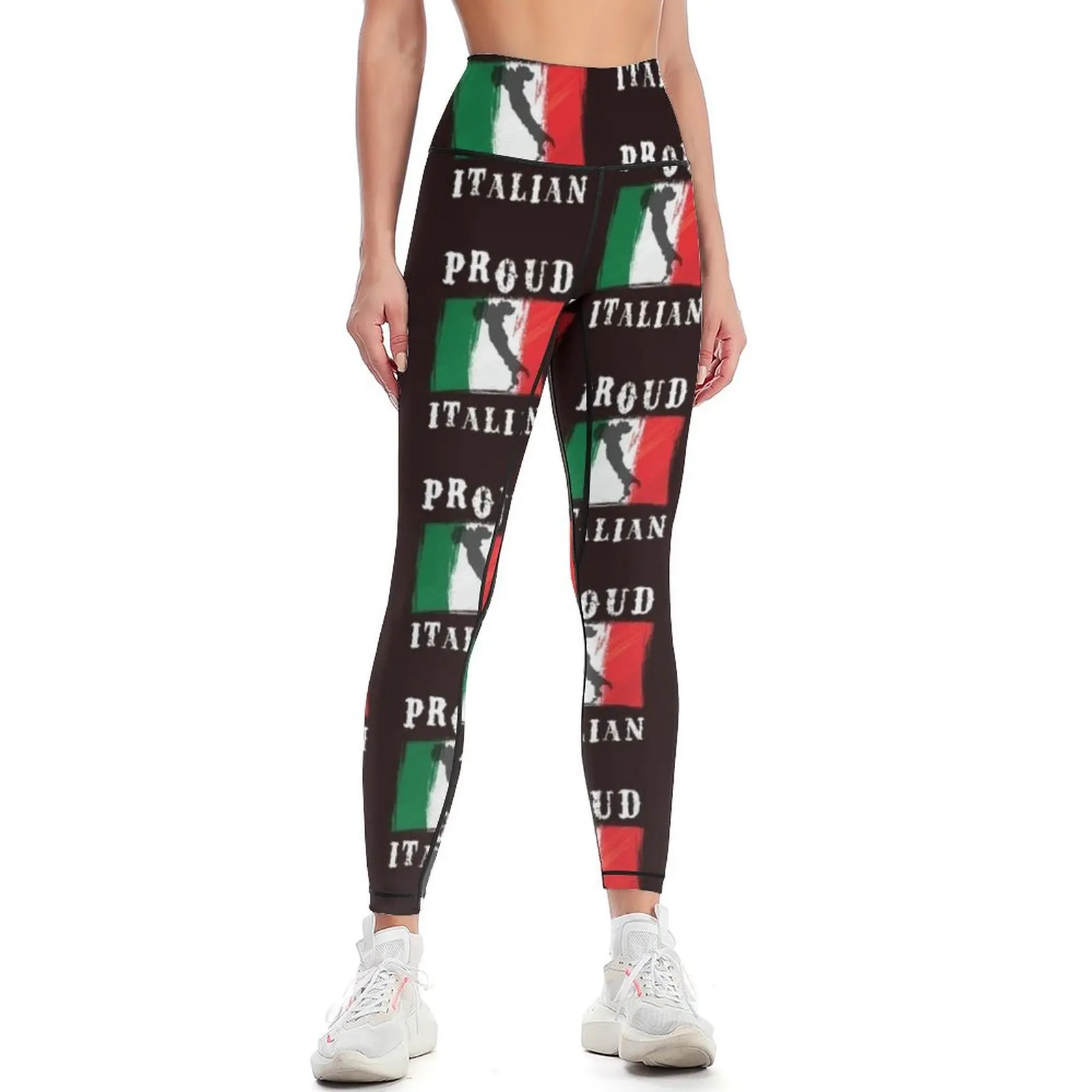 Proud Italian Leggings gym's clothing gym wear legings for fitness Womens Leggings