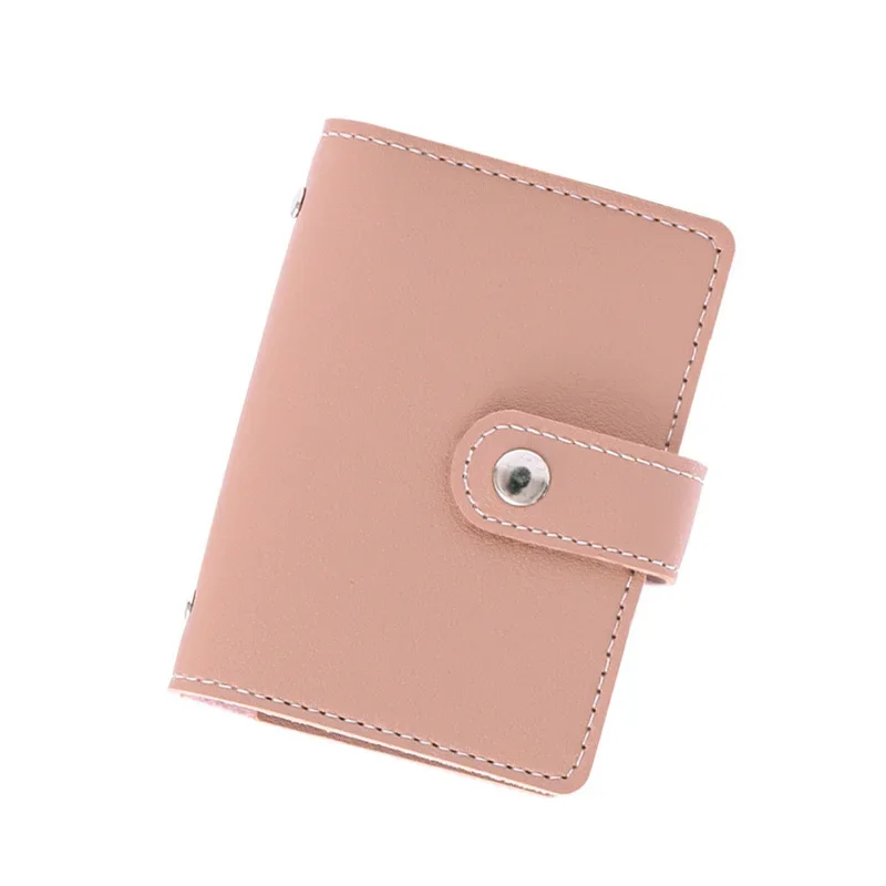 26 Card Slots Women Credit Card Wallet Fashion Cute Cards Holder Candy Color Korean Wallet for Cards Cardholder