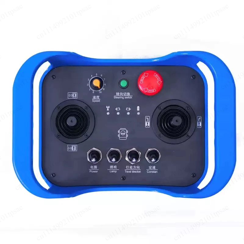 Dual brushless drive rail car lawn mower controller industrial remote control 25-2000W