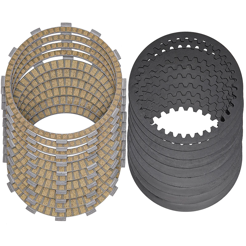 Motorcycle  Clutch Friction Plates & Steel Plates Kit For X-WEDGE‌ Tourer VS2000‌ Navigator VT2000 Pathfinder RX2000 Rover RL200