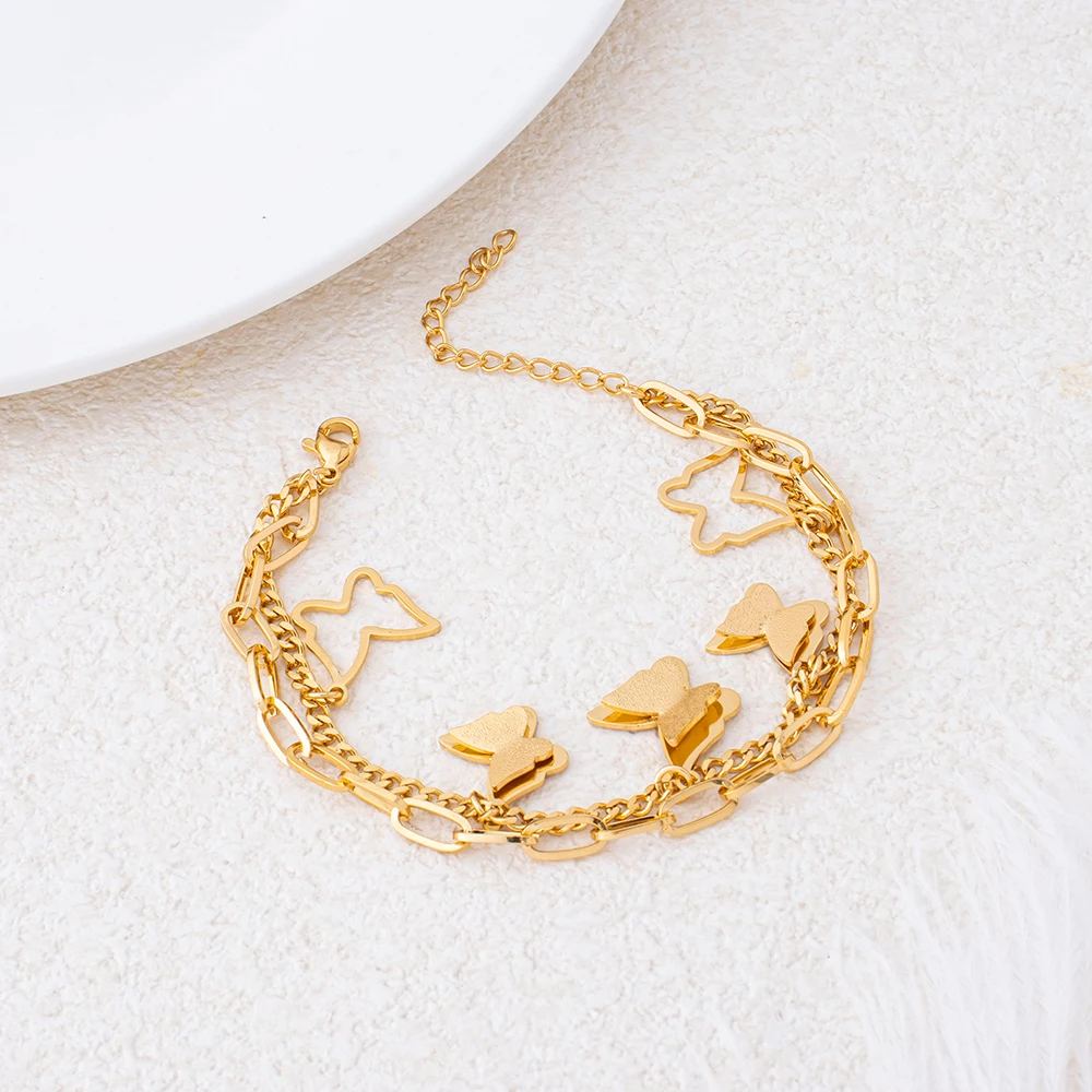 Damenarmband Trendiger Edelstahlschmuck 2026 Italienisches Charm-Armband Kostenlose Lieferung Artikel für Damen Frauenaccessoires – Detail 6