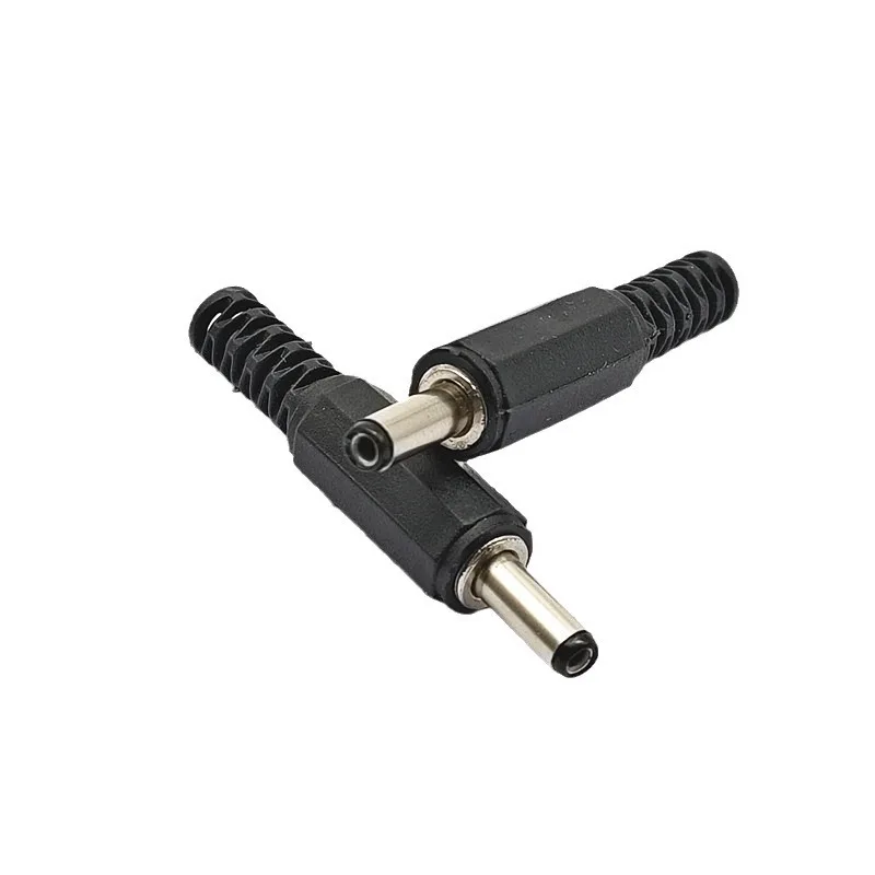 2/4/10pcs Detachable DC 3.5 * 1.3mm Small Shell Male Joint Welding Sheath DC Power Plug Small Seat E4