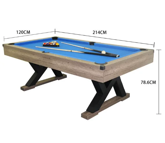 

7Ft Pool Table Family Indoor Entertainment Games Billiards