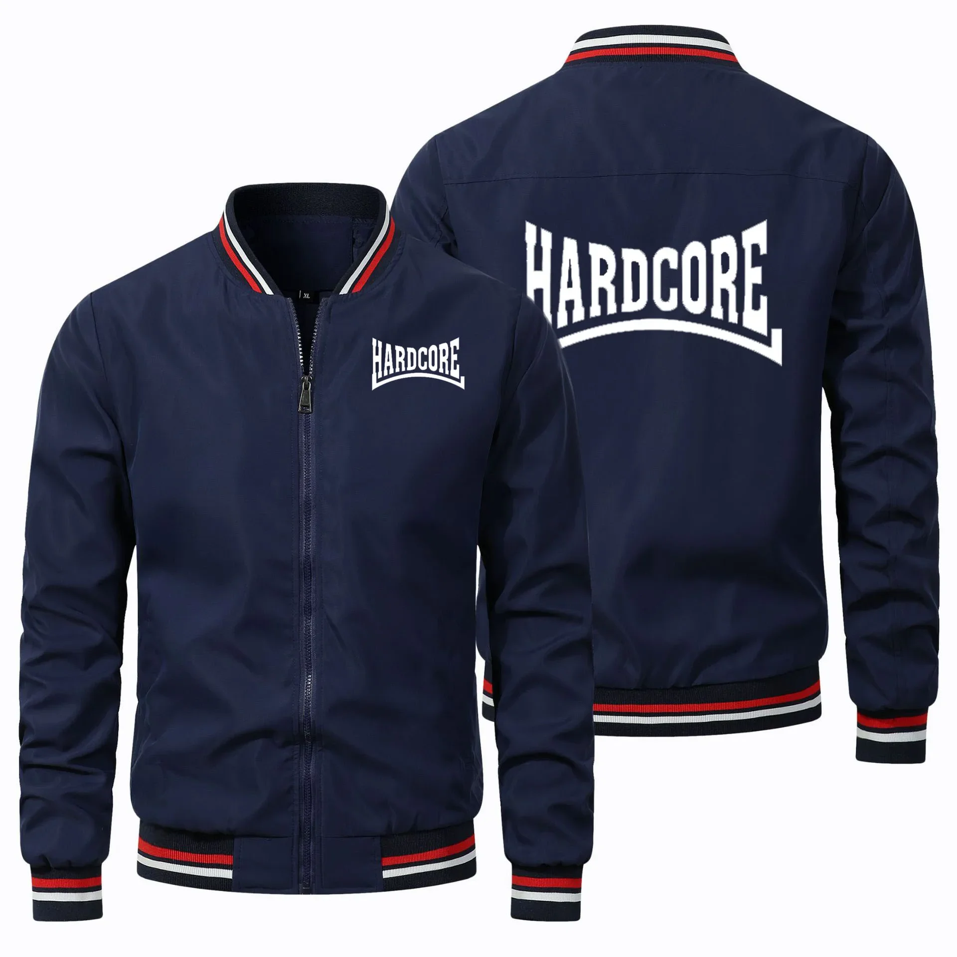 

Hot sale Men's Jacket Outdoor hip hop street Oversized Flight Jacket Hardcore Ma1 Bomber Print Casual Large size Jacket Man