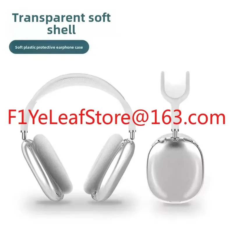 For Air Pods Max Headworn Bluetoothearphones Tpu Transparent Earphone Pro tecto