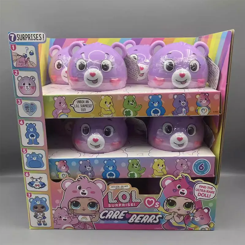 MGA L.O.L. ¡Sorpresa! Caja Misteriosa de 7 Sorpresas de los Ositos Cariñositos, Regalos, Juguetes, Figuras de Anime Coleccionables, Adornos