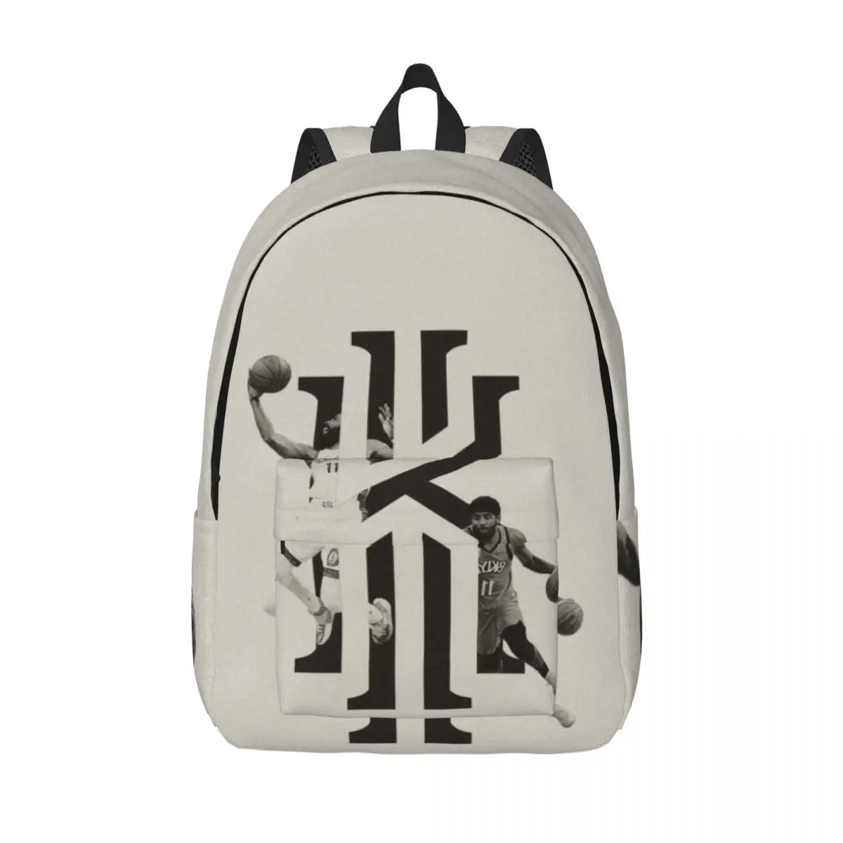 K-Kyrie-Irving New Fashionable Pattern School Bag Print Lightweight Backpack 15.7in 17.7in