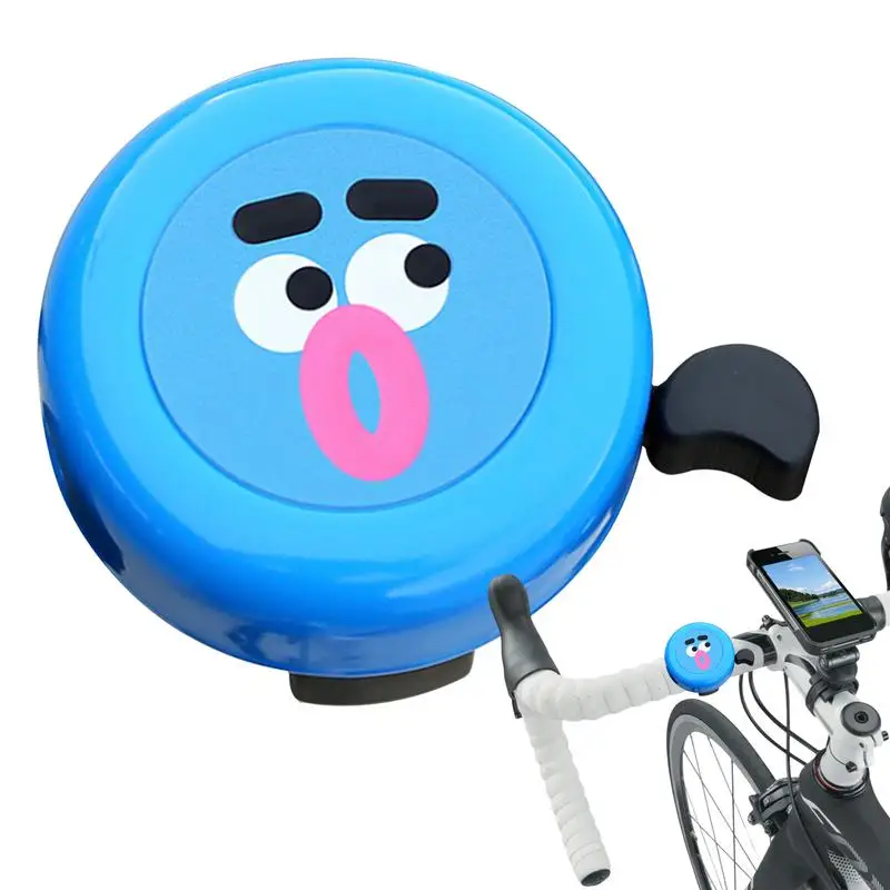 Mountain Cycling Bell Scooter Bell Cycling Cute Horn Funny Expressions Cycling Ringer Bell Loud Ringing Sound Horn Handlebar