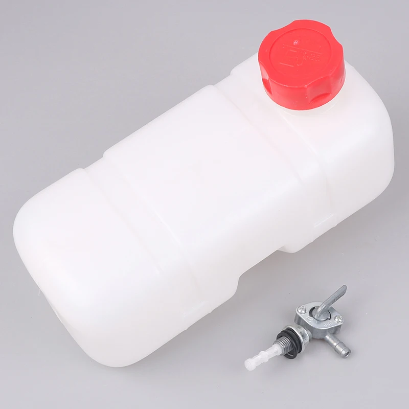 1Pcs Replacement Part Plastic Fuel Tank Assembly for Chinese E43 Filter Cap Valve Cock Tap Pump Parts