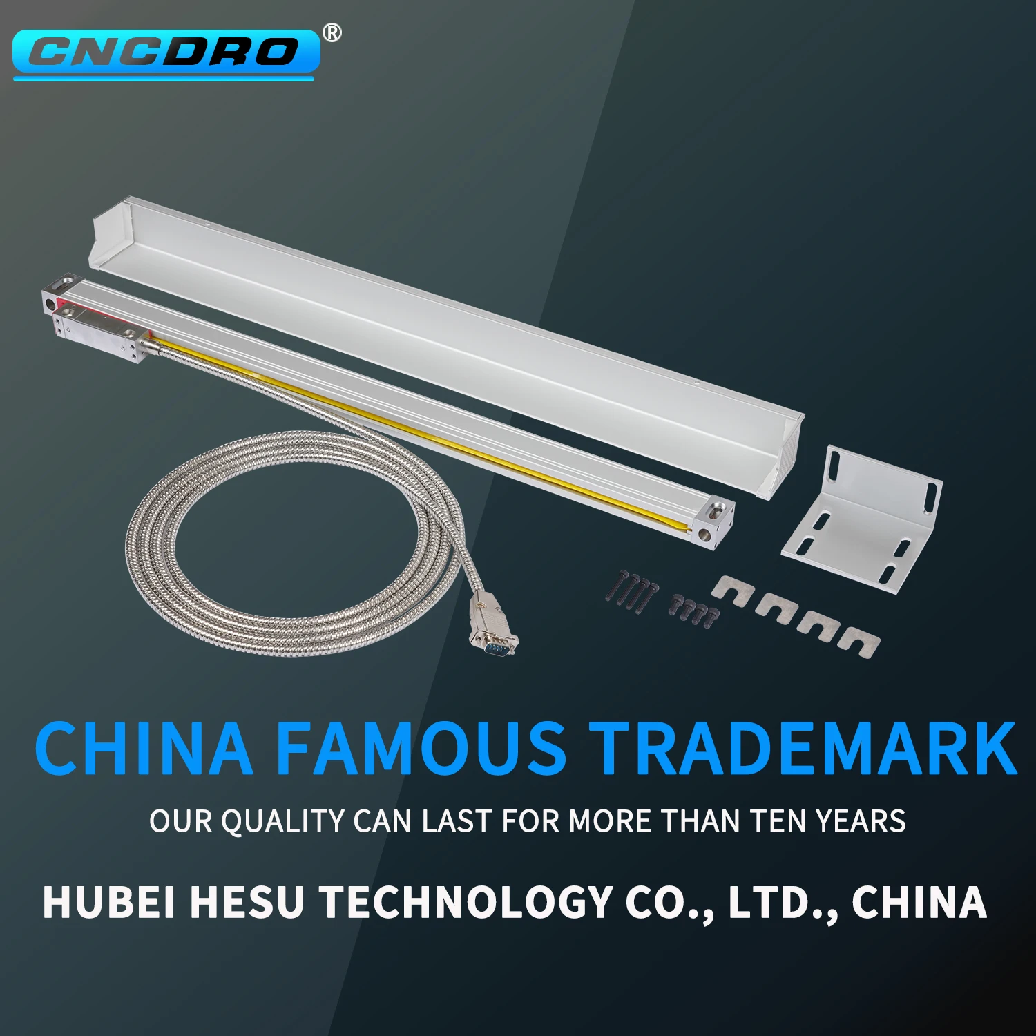 

High Precision KA Linear Scale 50 Line mm 0.02mm Grating Pitch CNC Lathe Mill Grinder Boring Machine Digital Readout Unit
