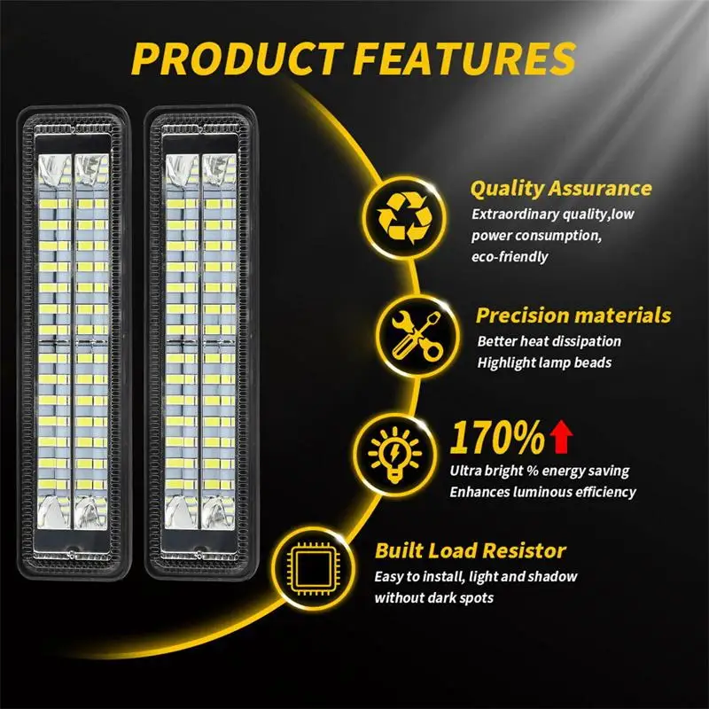 New 28LED 84W Work Light Bar 9-80V Flood Driving Fog Off-Road LED For Car SUV 4WD Beam