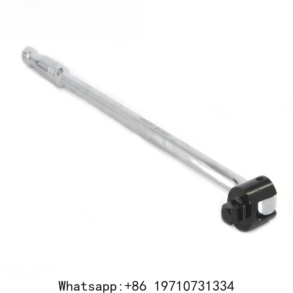 

MacWork Socket Torque Wrench 1/2 Inch Drive Heavy Duty Breaker Bar Ratcheting Adapter Use for Stubborn Nuts Bolts 600MM Length
