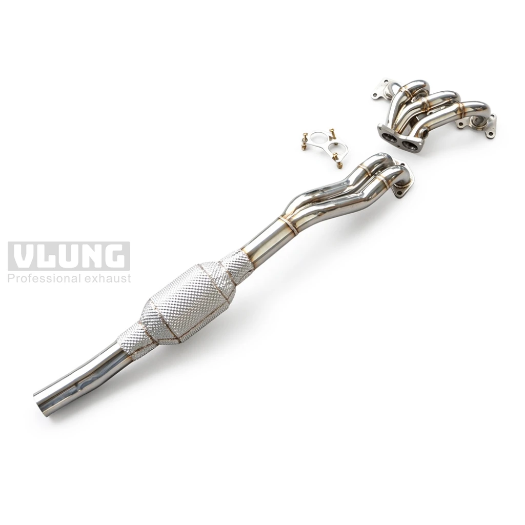 Stainless Steel 421 Exhaust Header Manifold Fit VW Golf MK4 1.8 BAF Engine 2003-2007 Racing Modified Exhaust System