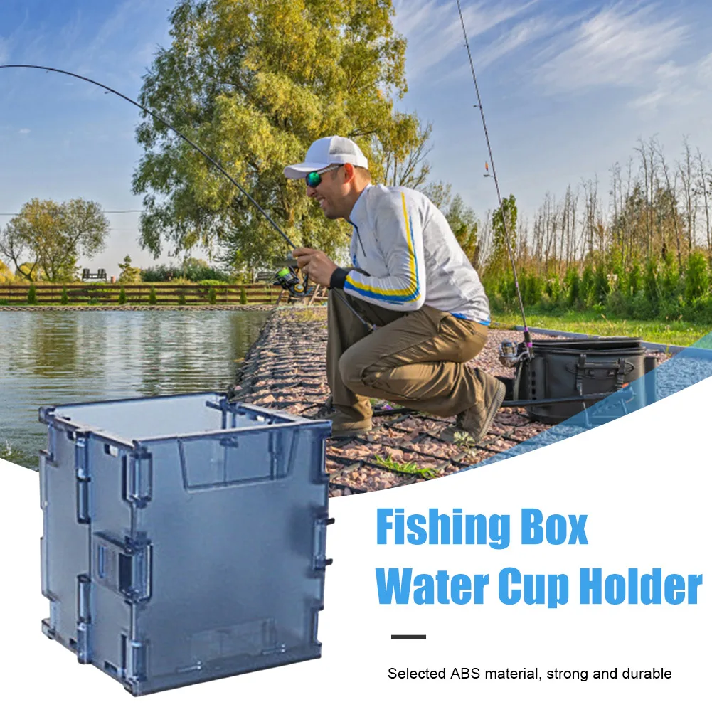 كوب ماء لصيد السمك، سهل التركيب، حامل مياه، محمول، خفيف الوزن، متعدد الوظائف، ملحقات خارجية #3