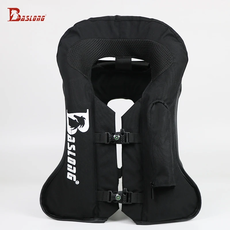 Baslong Kidsren's Equestrian Sports เกราะพองเกราะขี่จักรยานเกราะขี่ม้าความปลอดภัย Anti-Fall เสื้อกั๊กอัศวินอุปกรณ์เสื้อกั๊กป้องกัน