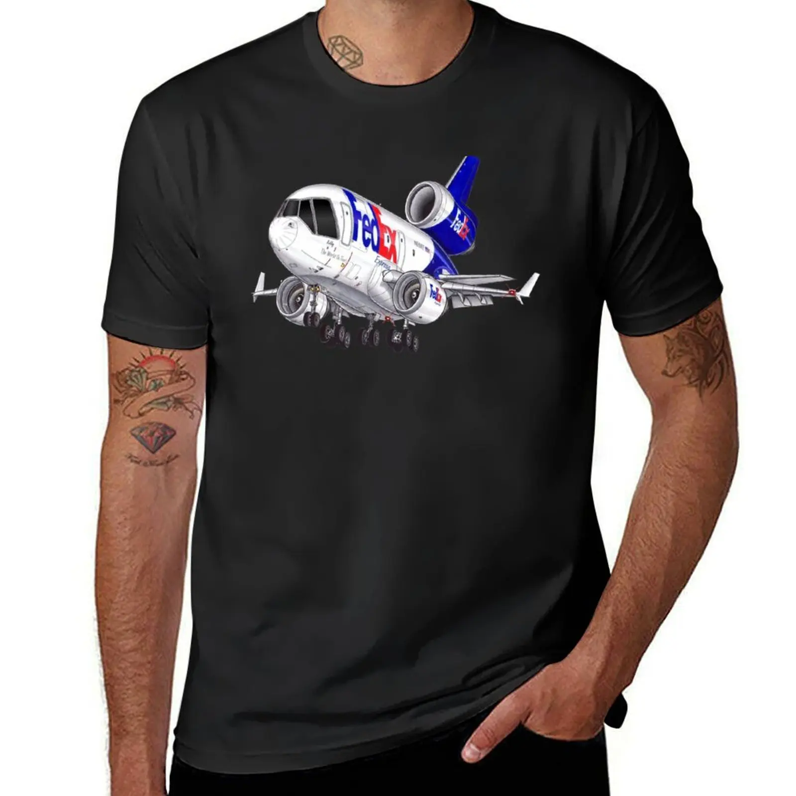 McDonell Douglas MD-11 T-Shirt tees customs sports fans Men's t-shirt