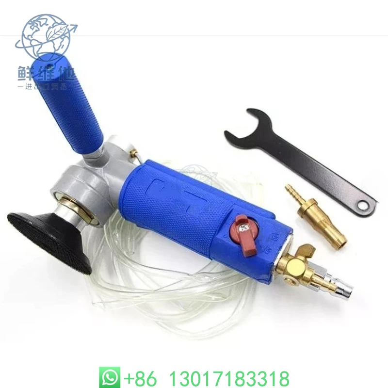 

Professional Water-fed Type 3" 4" inch Pneumatic air Water Sander, air wet sander Polisher Grinder，Free Speed: 0-4300rpm