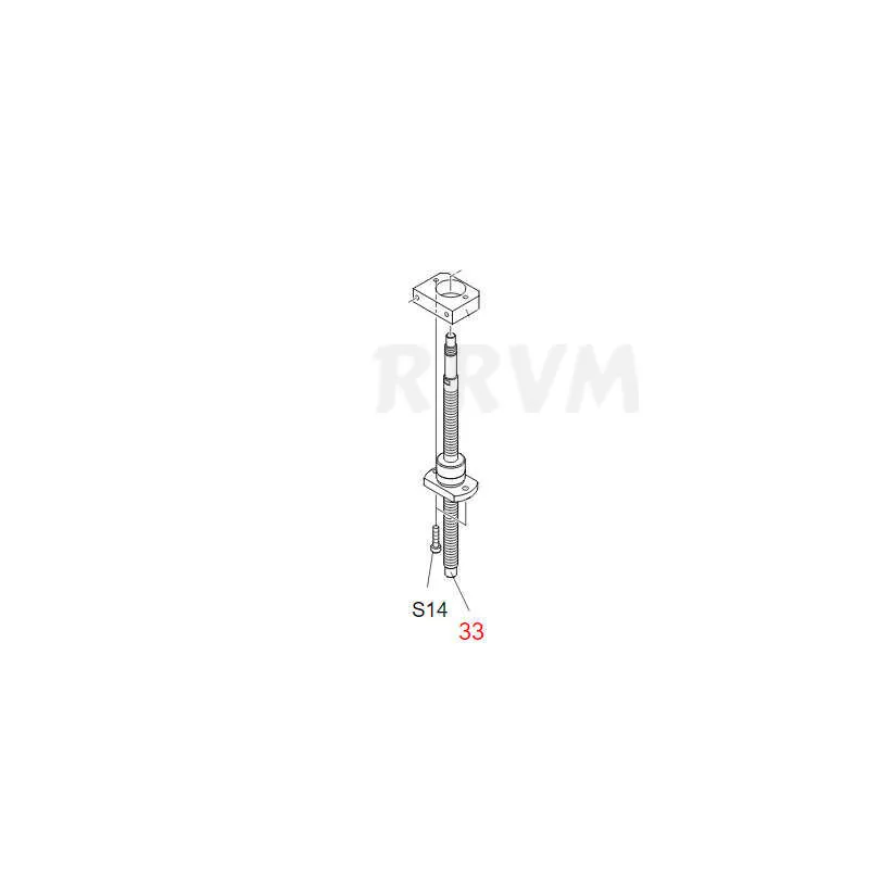 

Новый и оригинальный винт Roland MDX-500 MDX-540, X-AXIS MDX-500-221495126